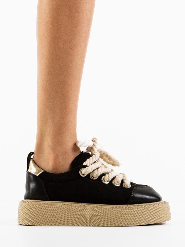 Scarpe casual Nere Lamesytt - Img 4