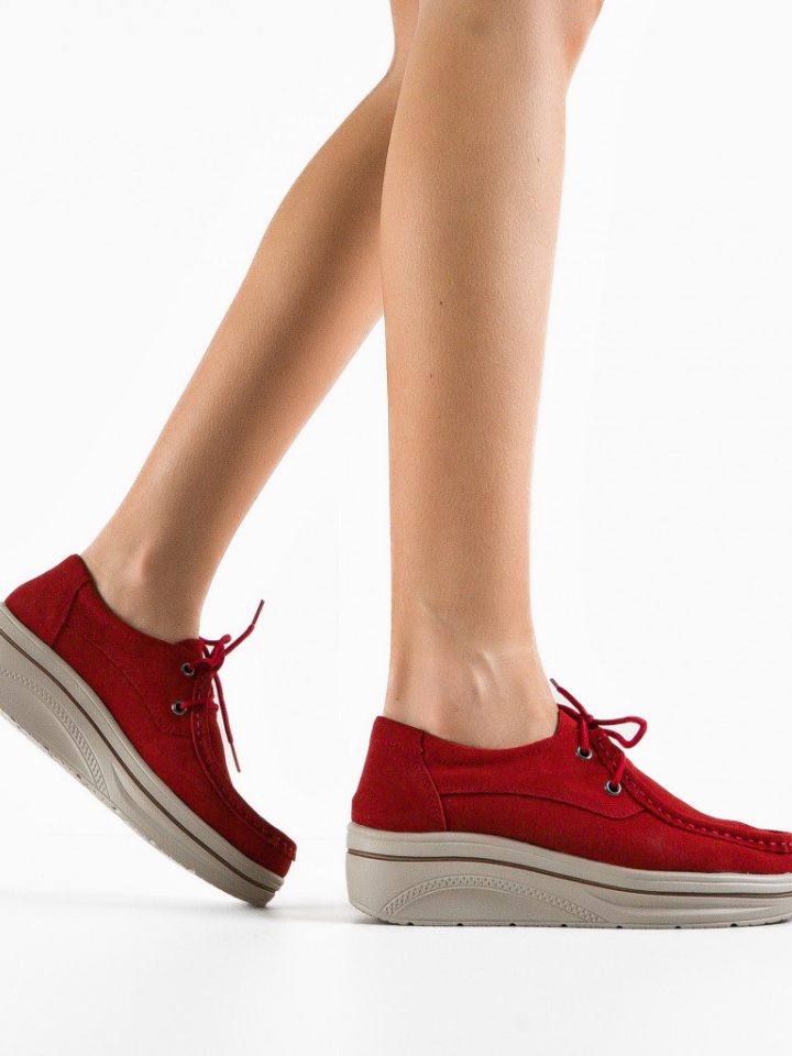 Scarpe casual Rosse Auron - Img 3