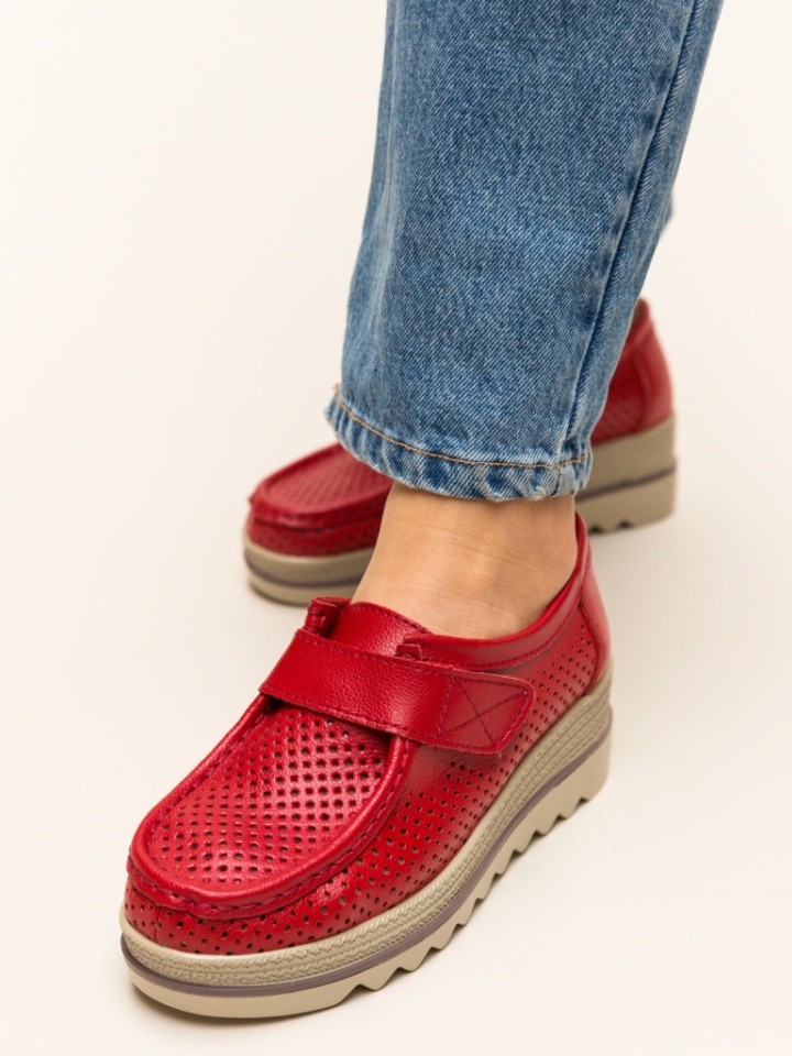 Scarpe casual Rosse Histria - Img 2