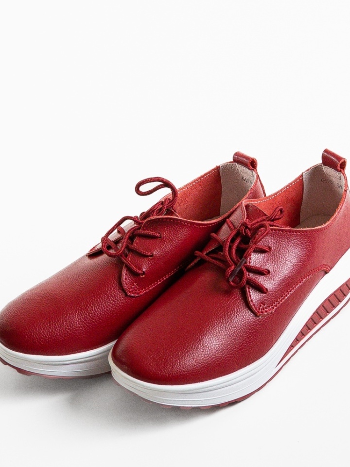 Scarpe casual Rosse Kleak - Img 6