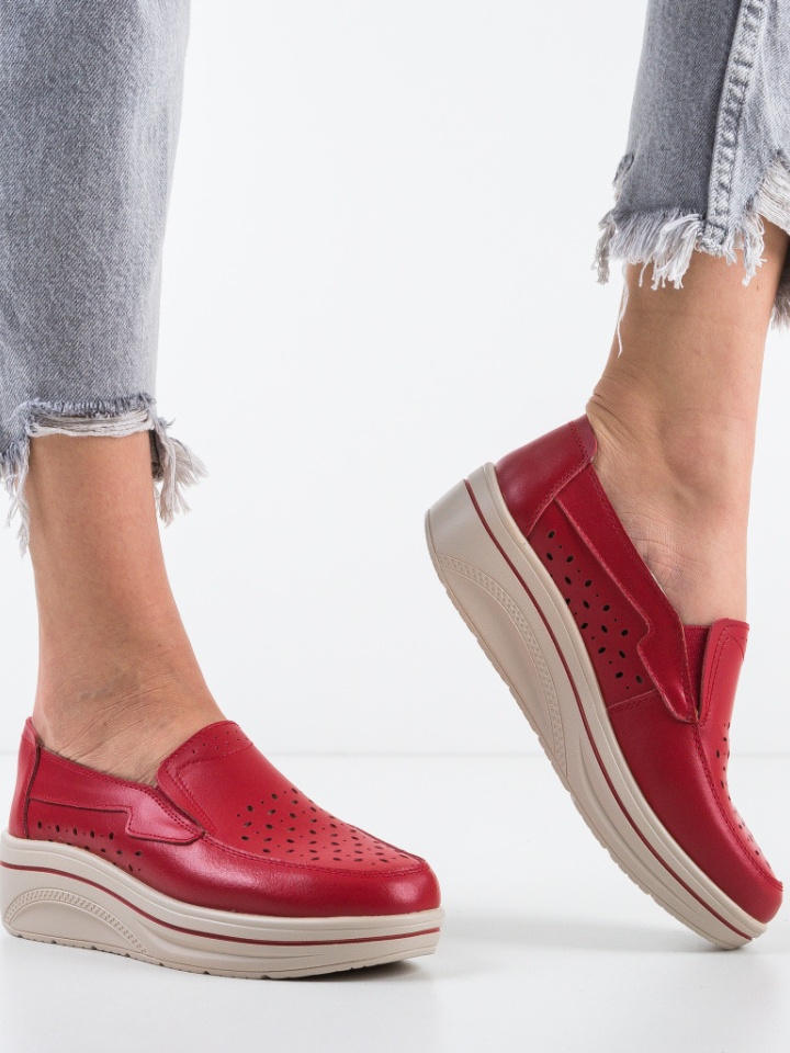 Scarpe casual Rosse Olifram - Img 2