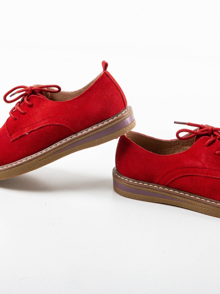 Scarpe casual Rosse Romena - Img 12