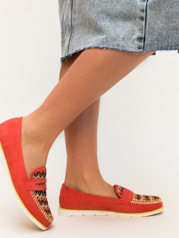 Scarpe casual Rosse Sabiha - Img 2