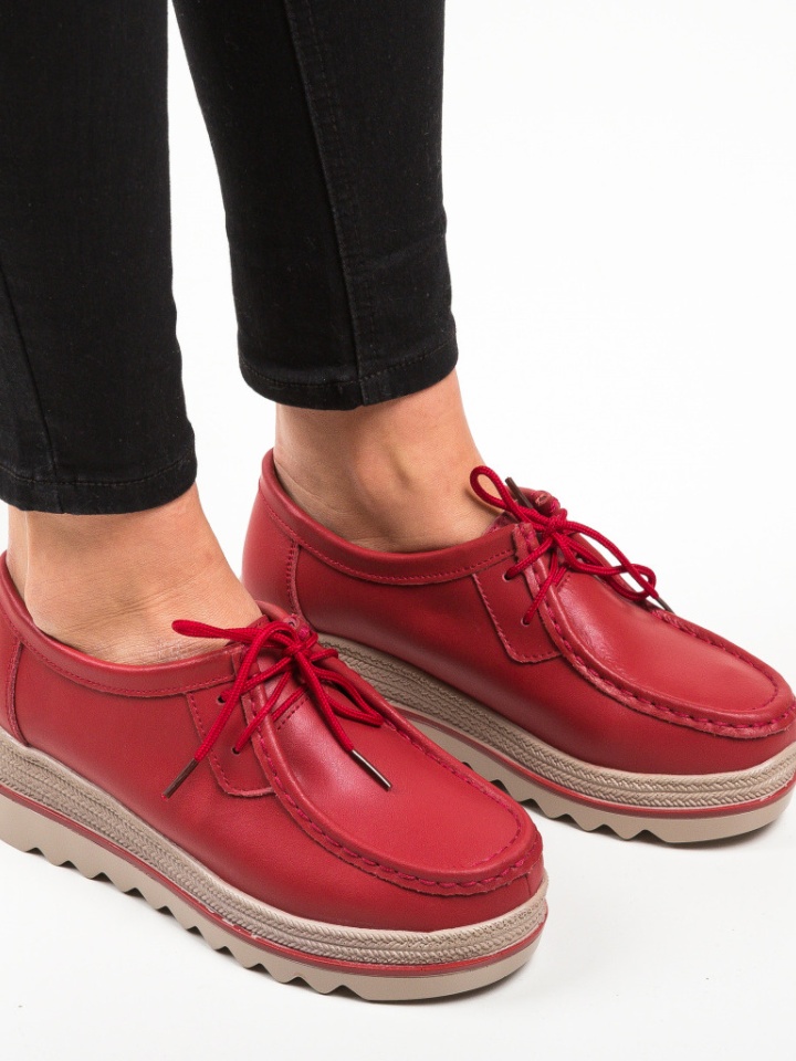 Scarpe casual Rosse Sag - Img 3