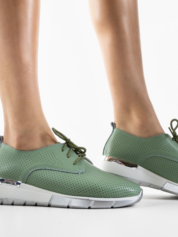 Scarpe casual Verde Albert - Img 4