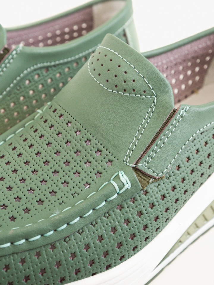 Scarpe casual Verde Bicaz - Img 6