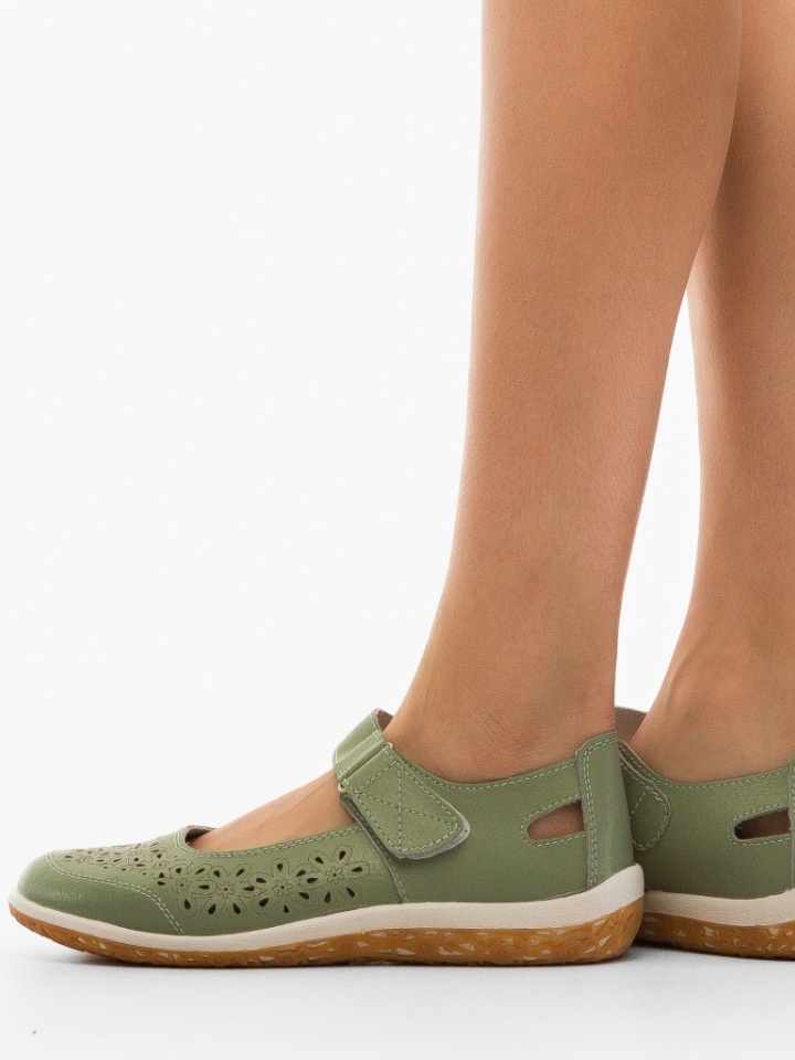 Scarpe casual Verde Fayel - Img 3