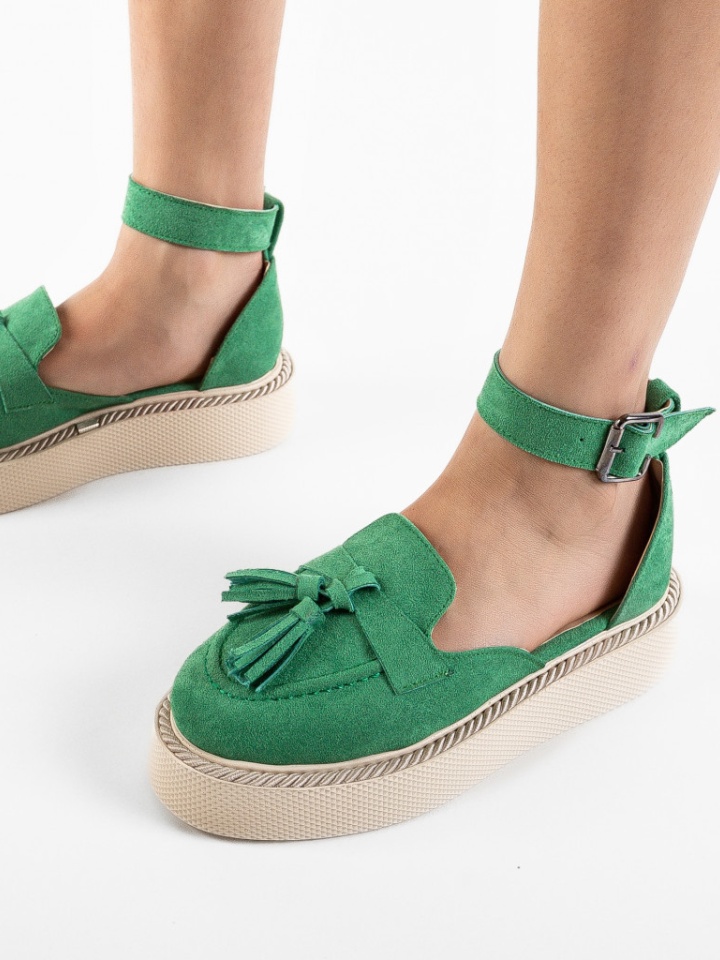 Scarpe casual Verde Kalin - Img 3