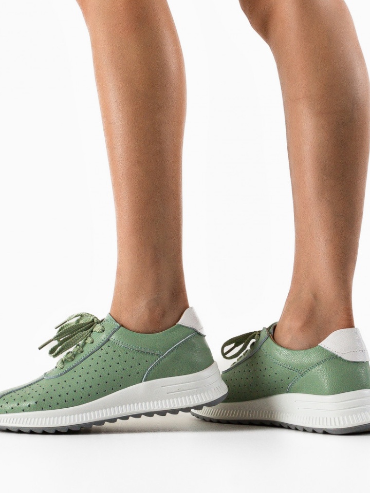 Scarpe casual Verde Kari - Img 3
