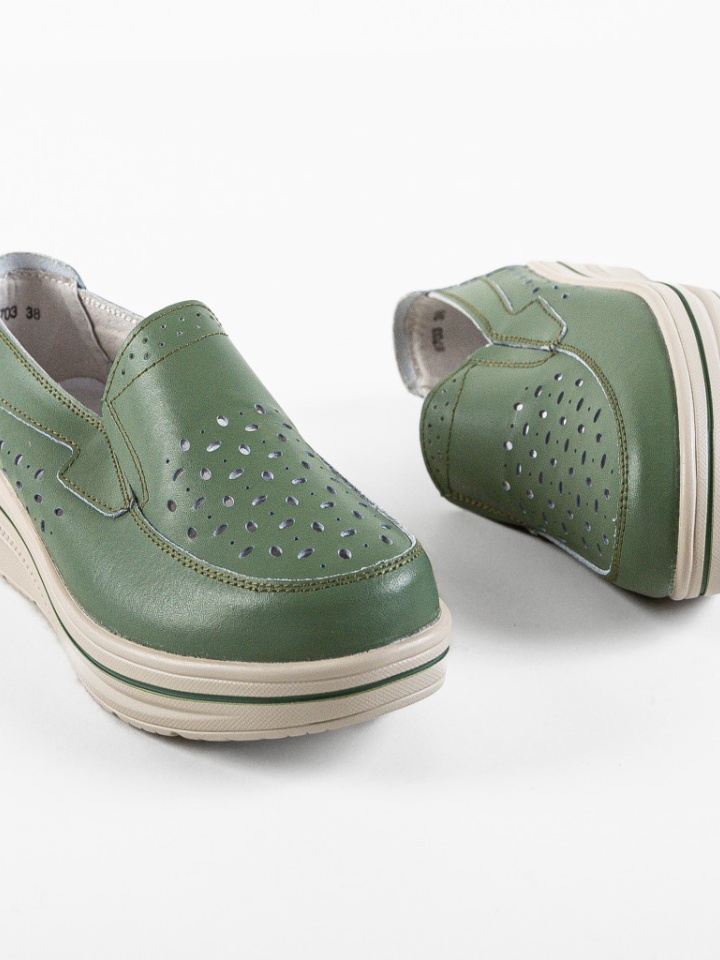 Scarpe casual Verde Olifram - Img 7