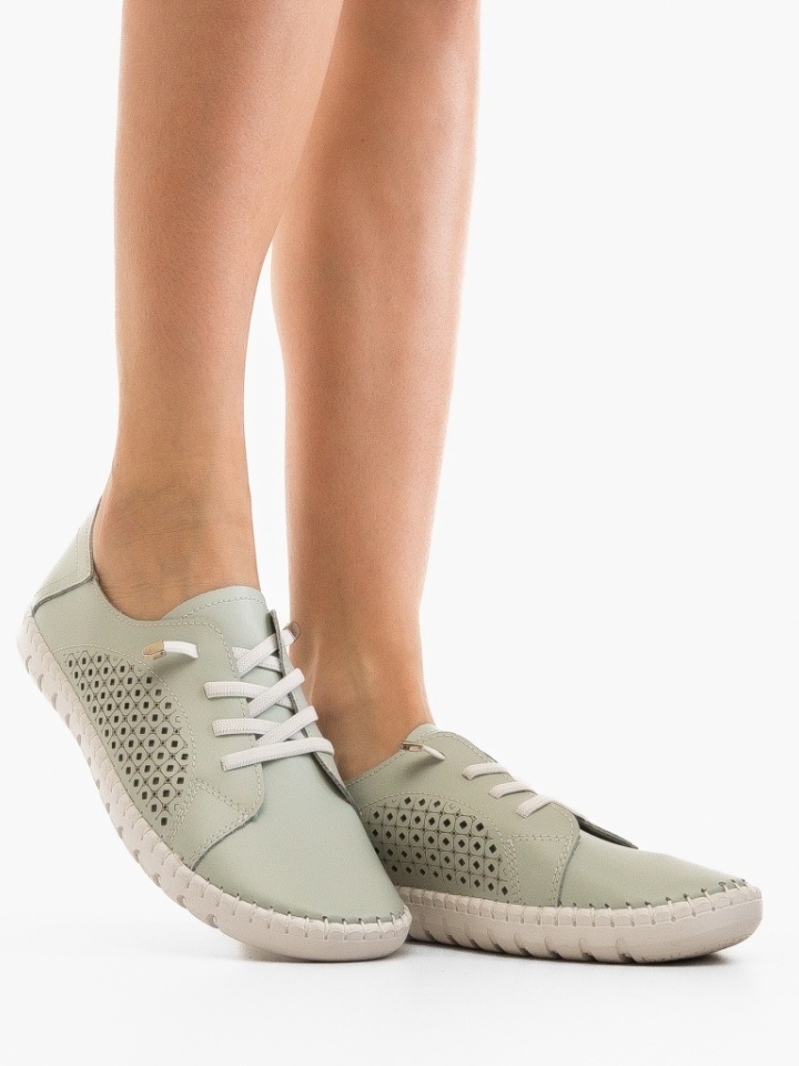 Scarpe casual Verde Rahima - Img 1