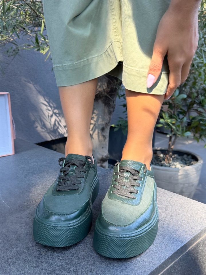 Scarpe casual Verde Retegan - Img 3