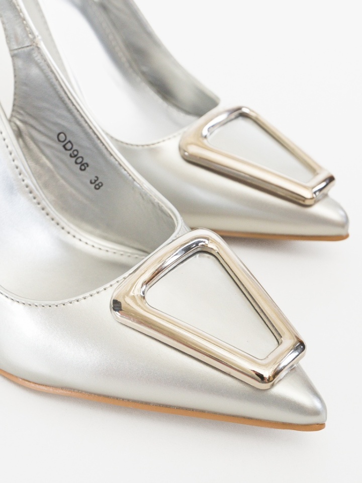 Scarpe da donna Argento Malas - Img 5