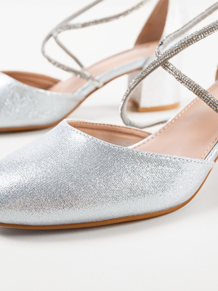 Scarpe da donna Argento Plikam - Img 12