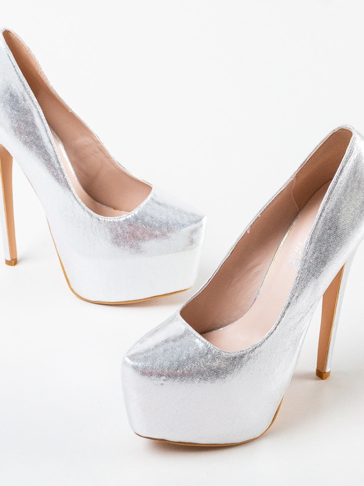 Scarpe da donna Argento Sclipia - Img 6