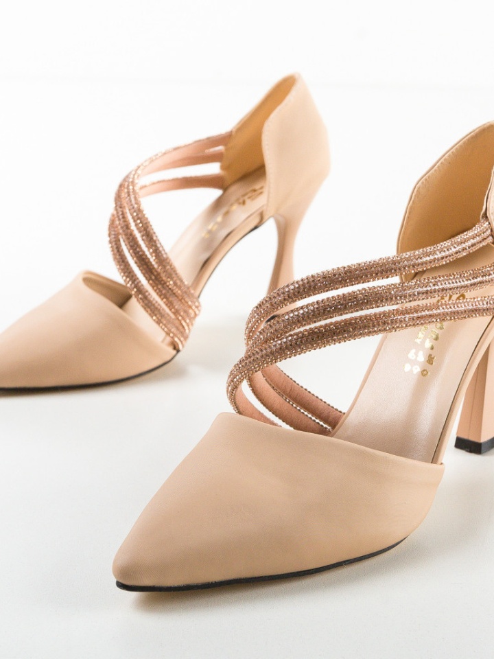 Scarpe da donna Beige Aquila - Img 13
