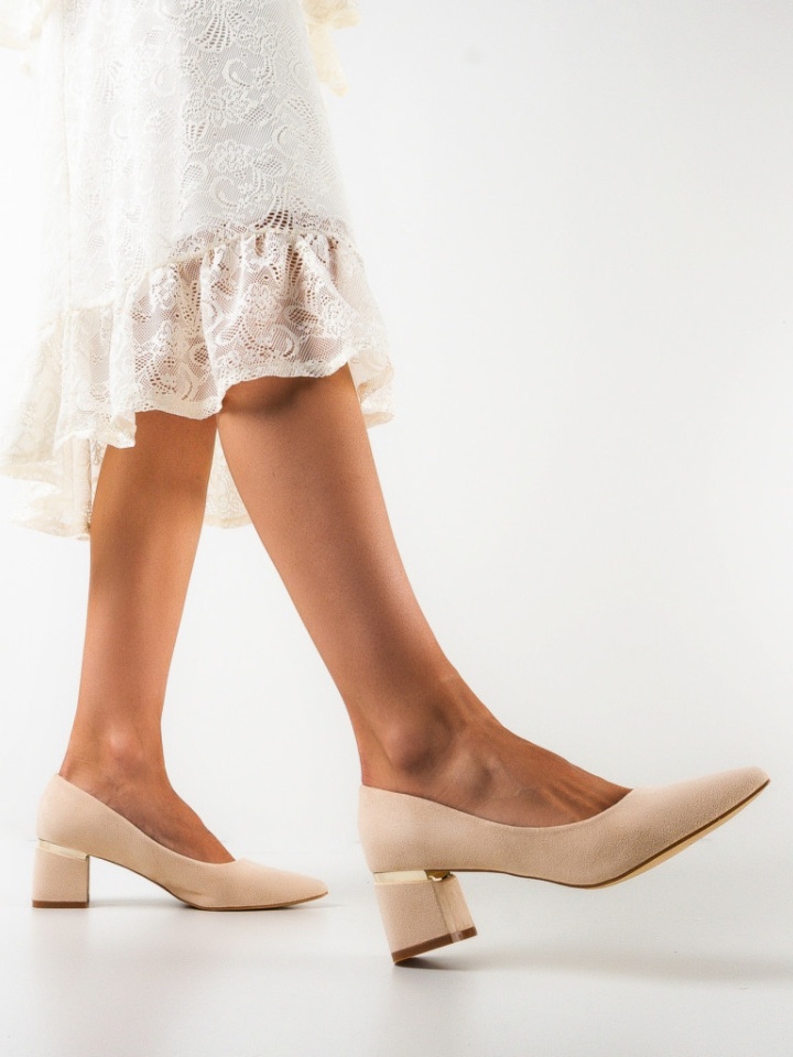 Scarpe da donna Beige Brandy - Img 9