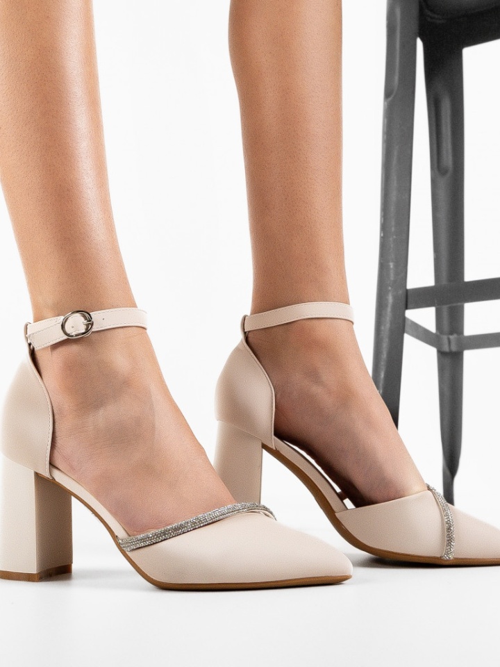Scarpe da donna Beige Dem - Img 1