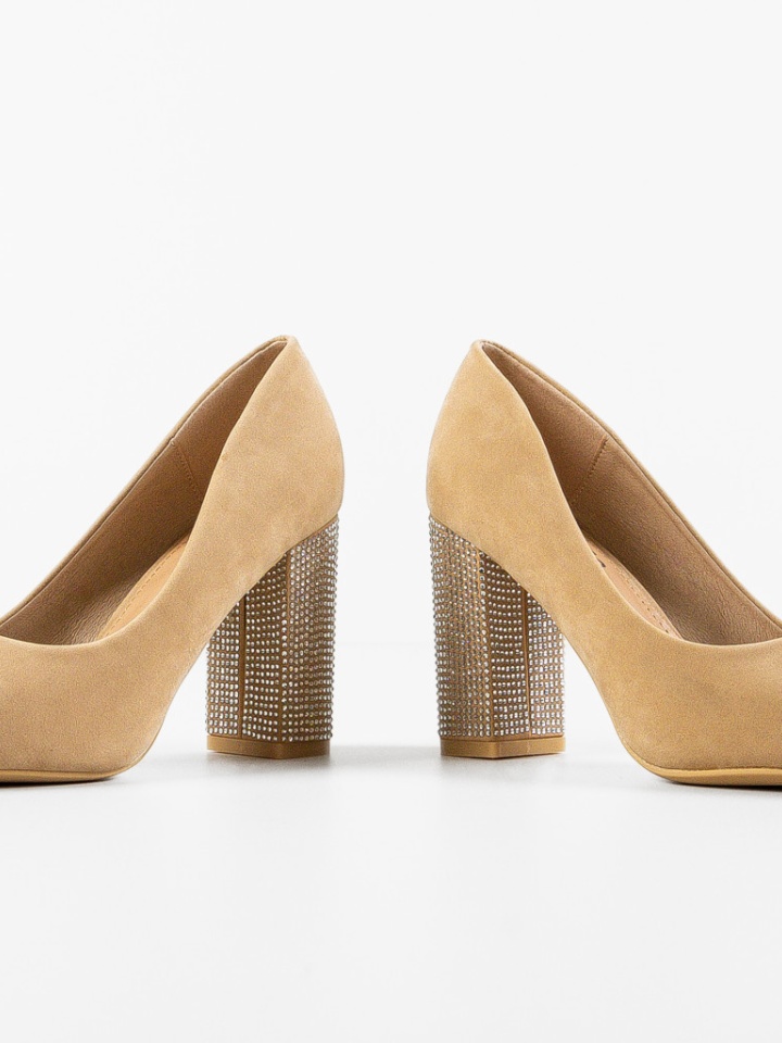 Scarpe da donna Beige Evely - Img 4