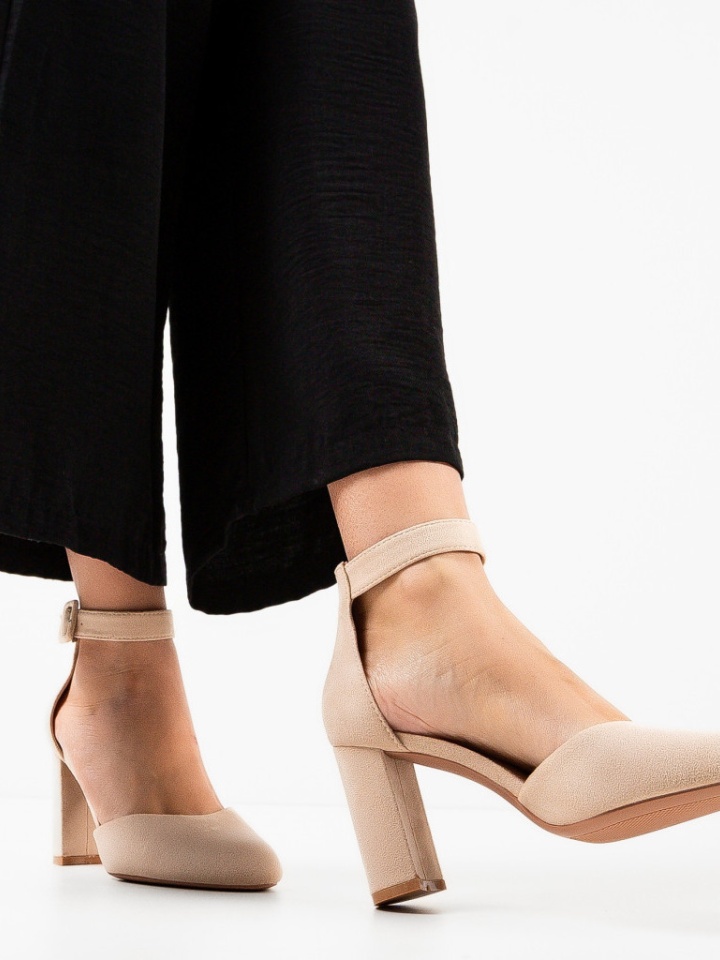 Scarpe da donna Beige Horn - Img 1