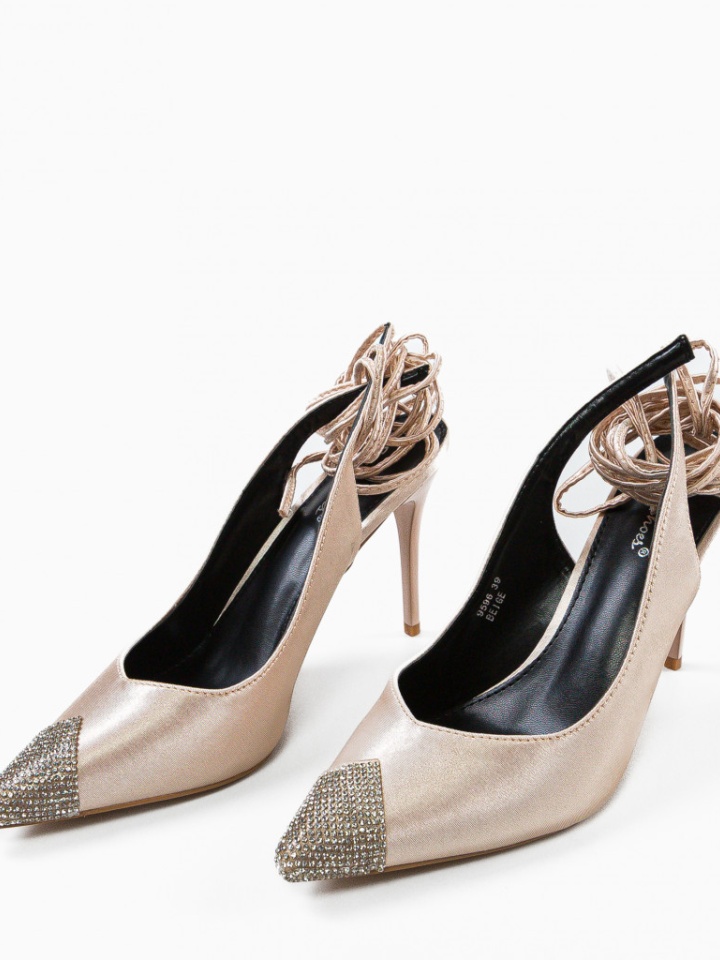 Scarpe da donna Beige Karola - Img 5