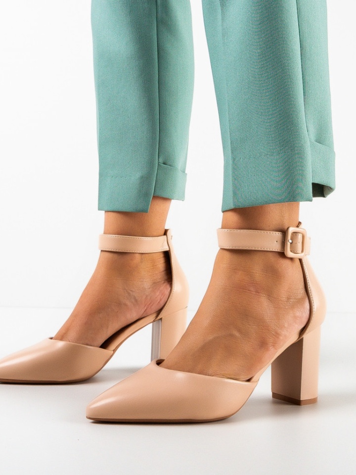 Scarpe da donna Beige Kole - Img 4