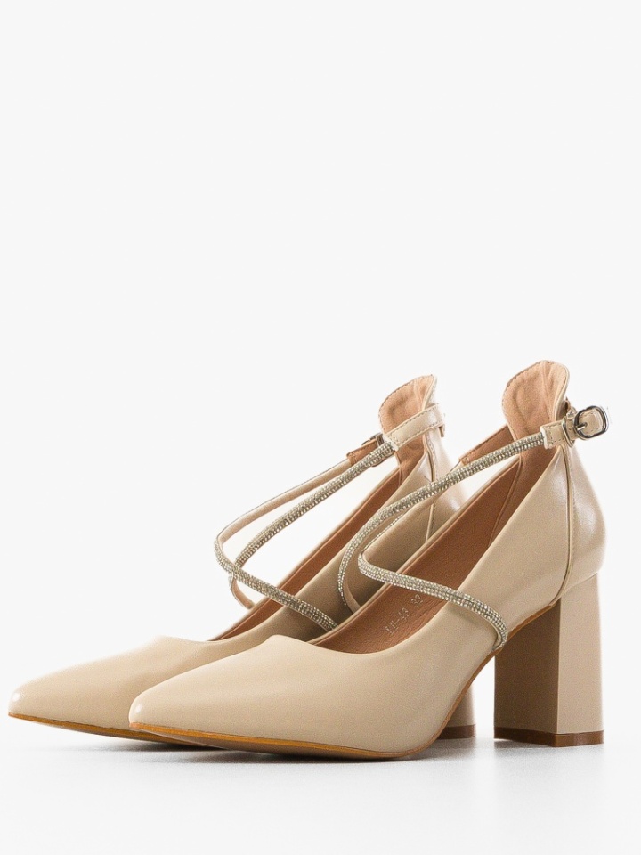 Scarpe da donna Beige Lease - Img 3