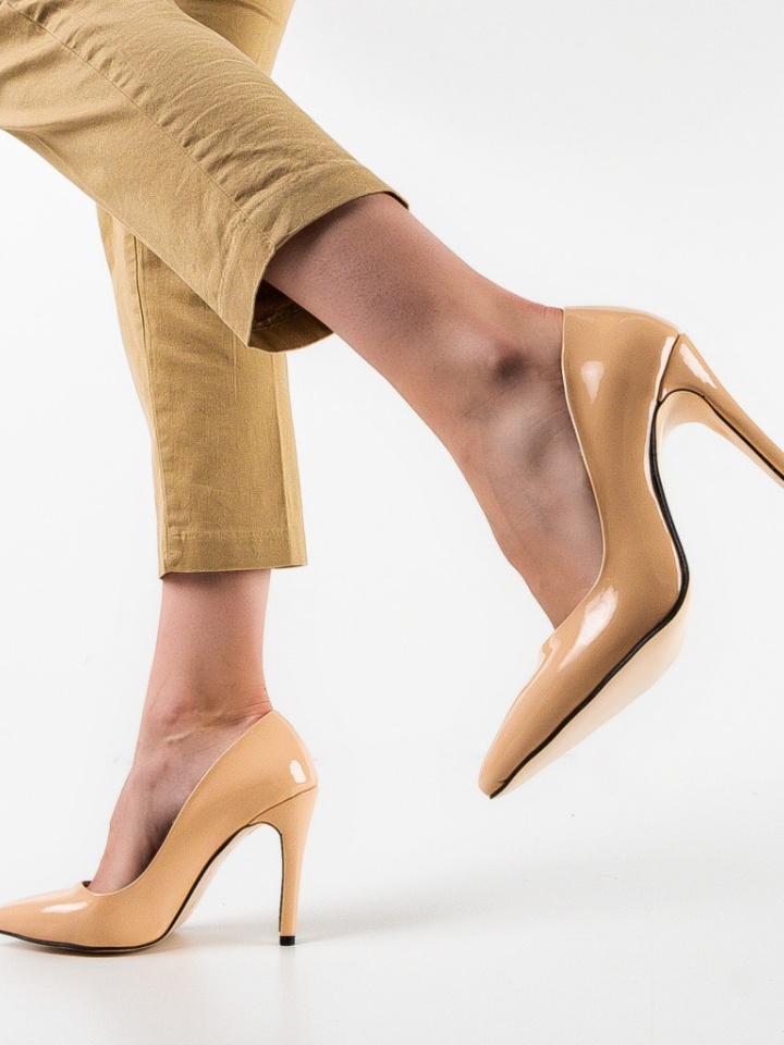 Scarpe da donna Beige Misy 3 - Img 4