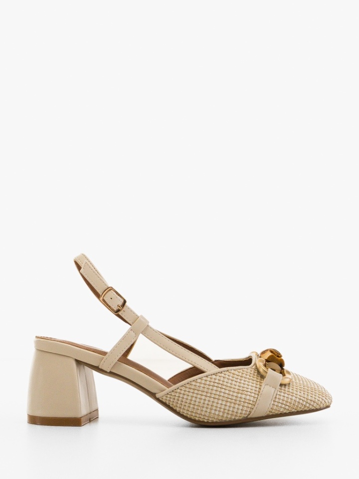 Scarpe da donna Beige Mohsin - Img 6