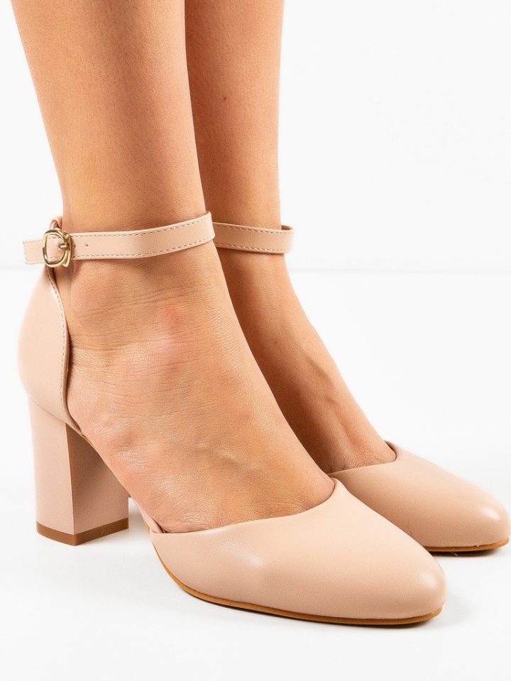 Scarpe da donna Beige Patuty - Img 4