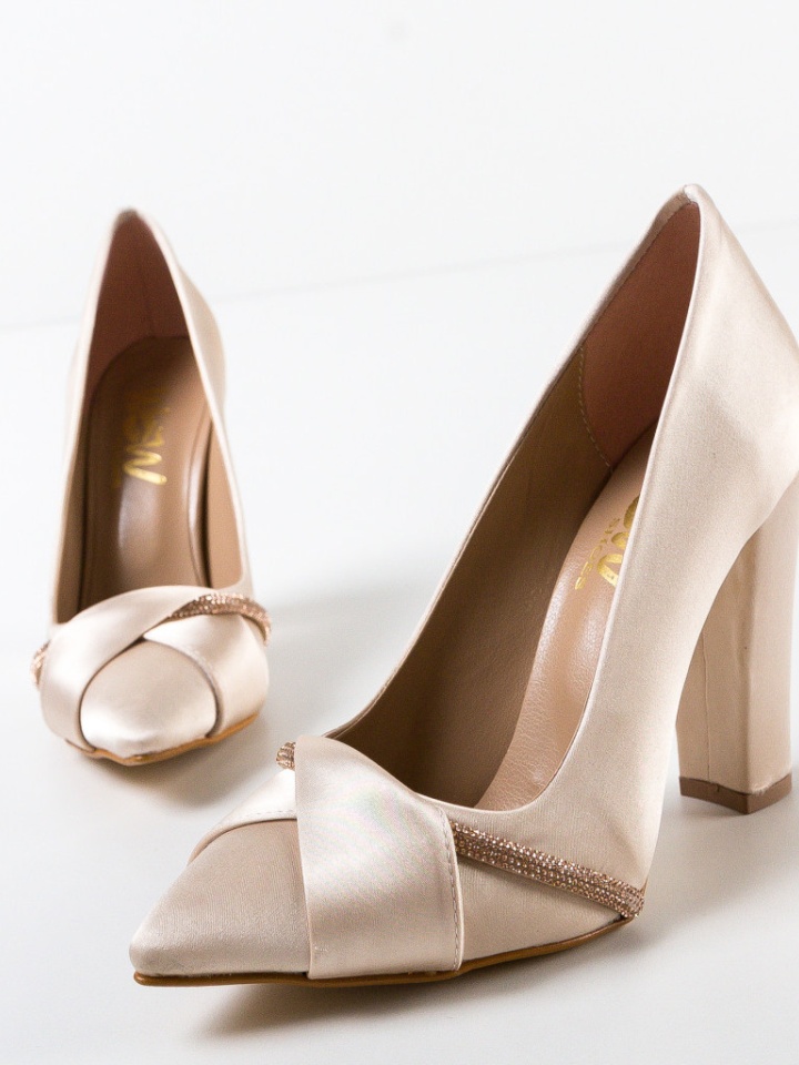 Scarpe da donna Beige Roka - Img 7