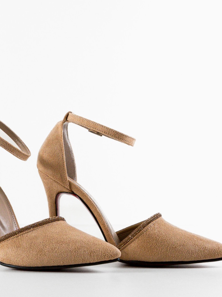 Scarpe da donna Beige Varay 2 - Img 7