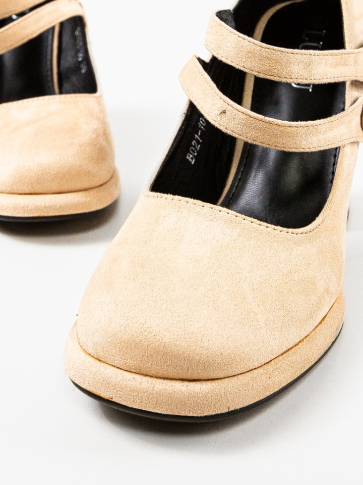 Scarpe da donna Beige Vintage 2 - Img 4