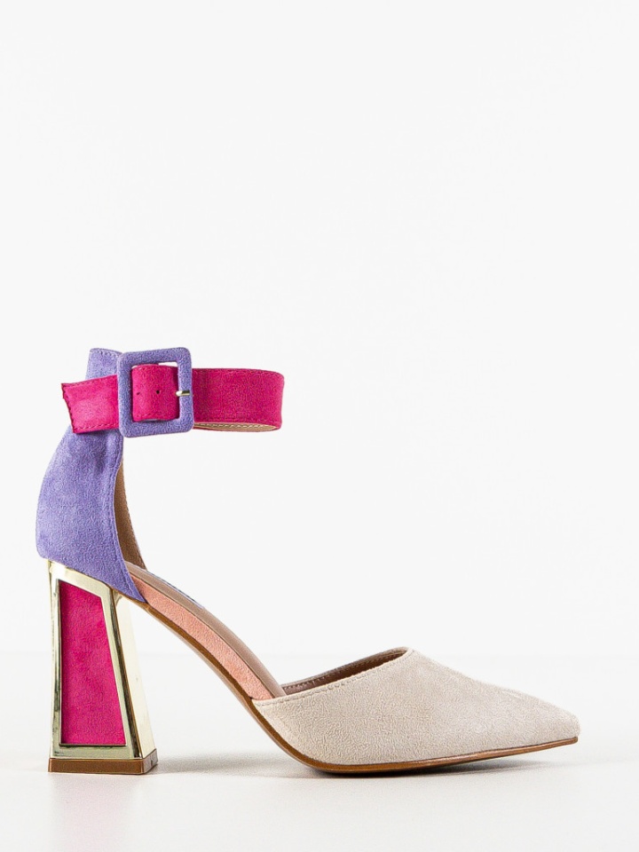 Scarpe da donna Beige Watso - Img 4