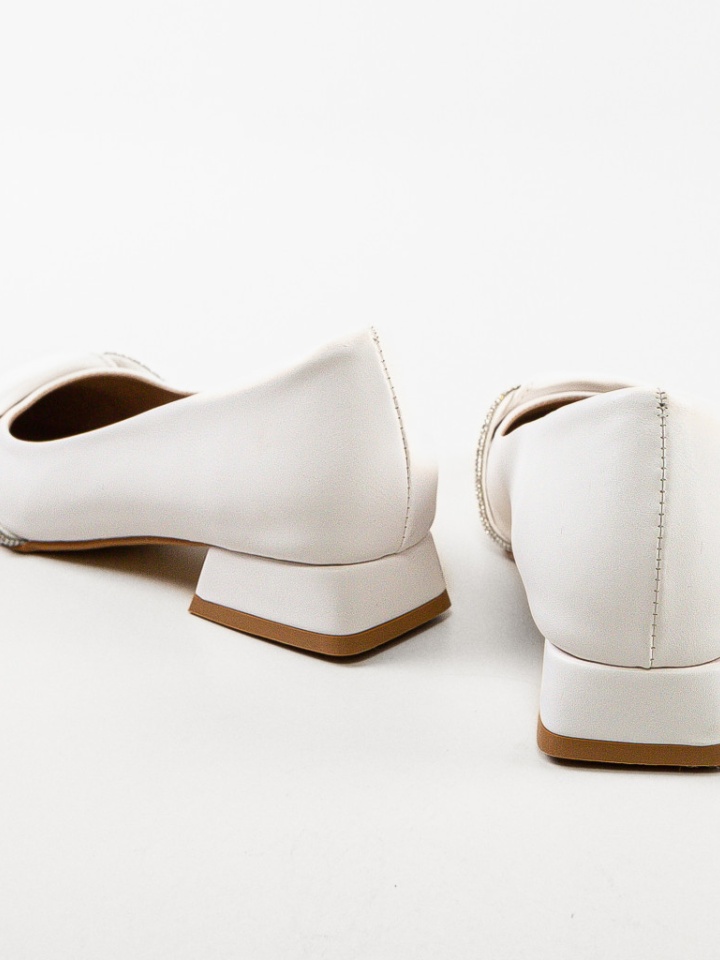 Scarpe da donna Bianche Barysan - Img 7