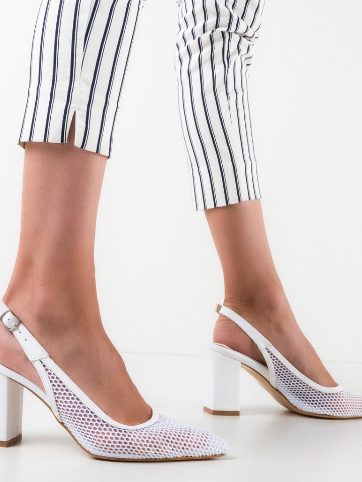 Scarpe da donna Bianche Caresy - Img 9