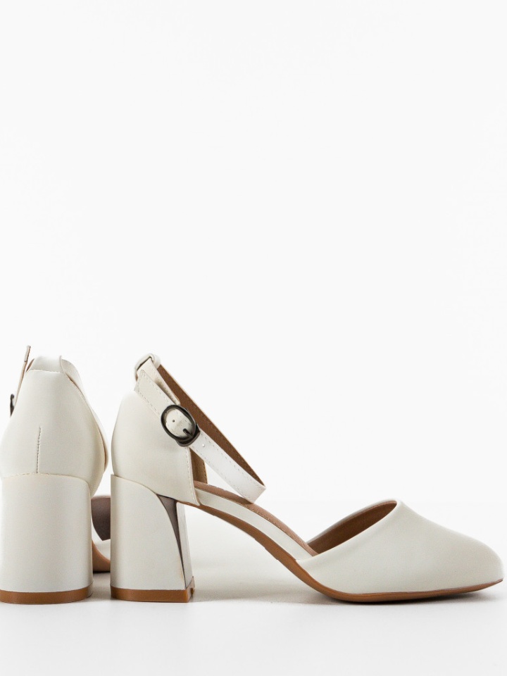 Scarpe da donna Bianche Derosa - Img 4