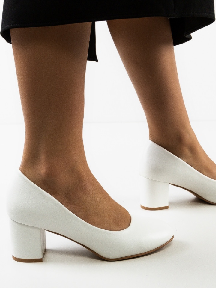 Scarpe da donna Bianche Izaak - Img 3