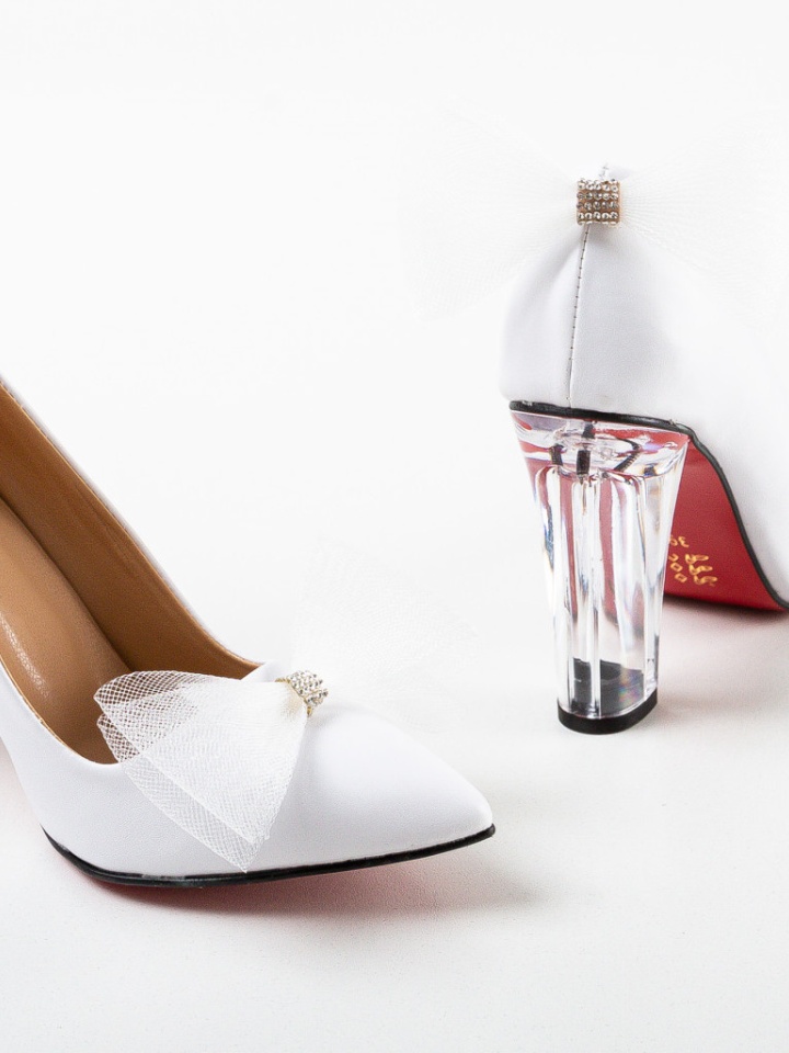 Scarpe da donna Bianche Kanam - Img 6