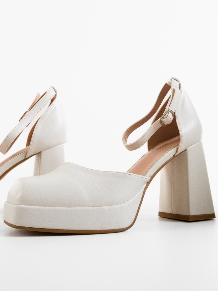 Scarpe da donna Bianche Kausar - Img 2