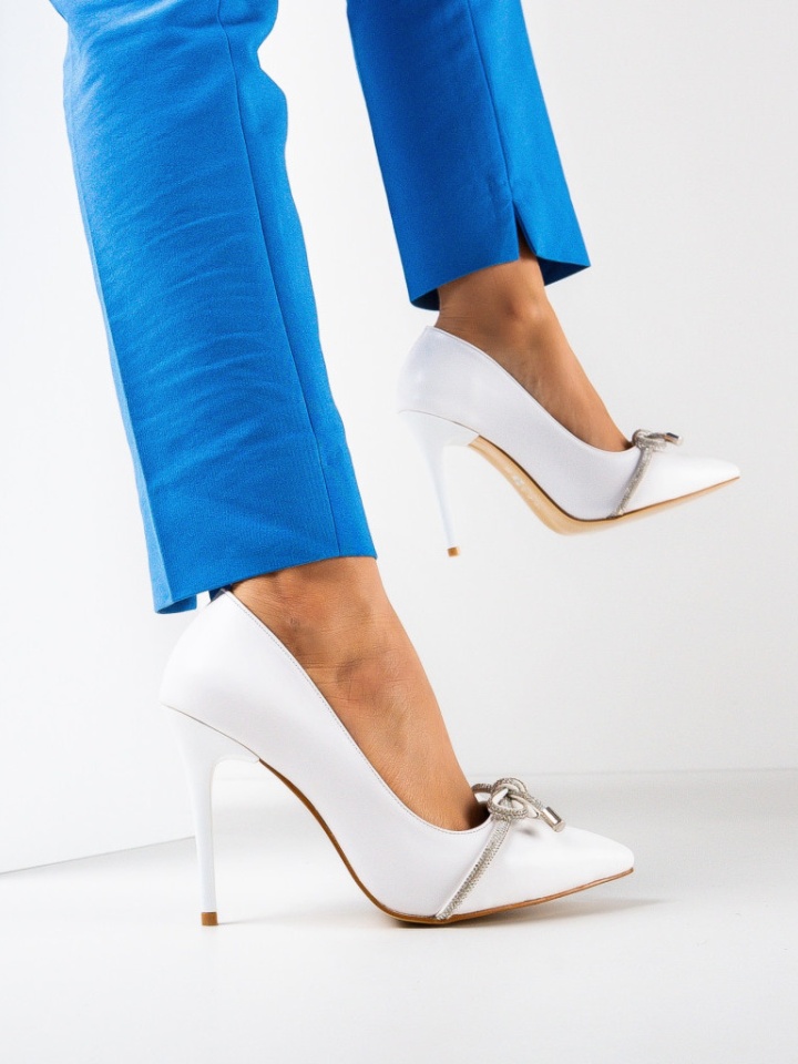 Scarpe da donna Bianche Kroba - Img 2