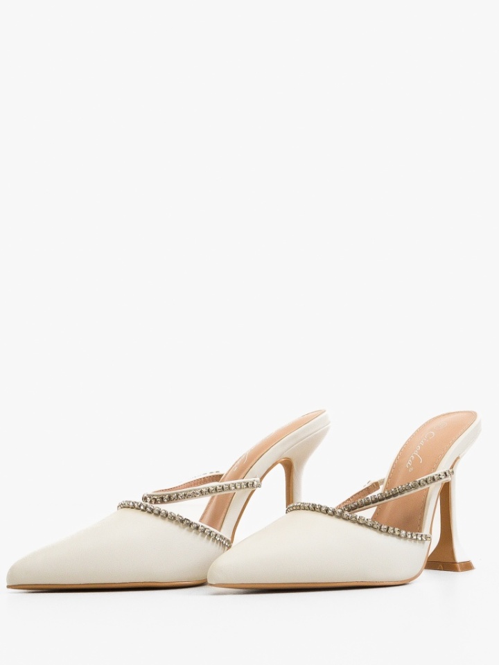 Scarpe da donna Bianche Leslie - Img 3