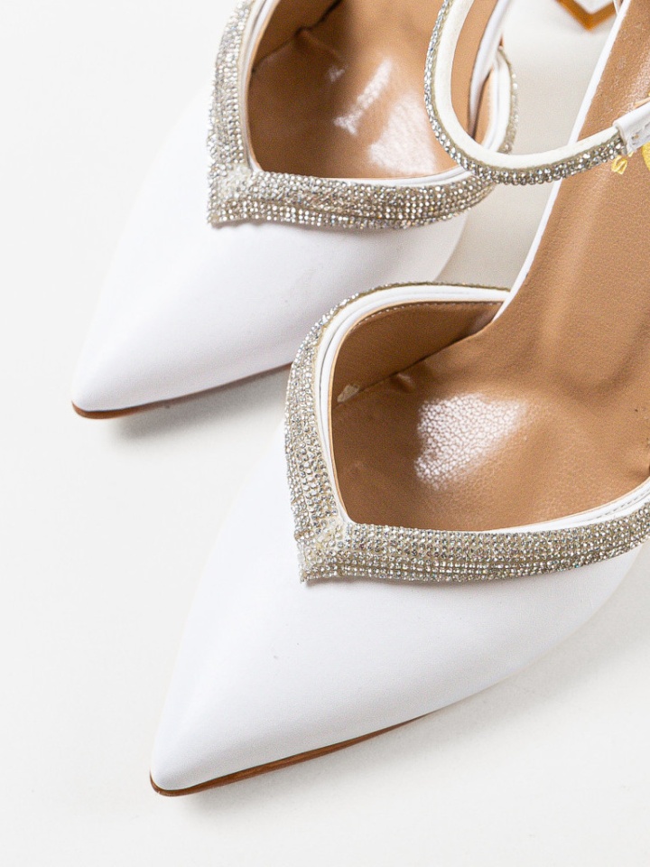 Scarpe da donna Bianche MEKO - Img 14