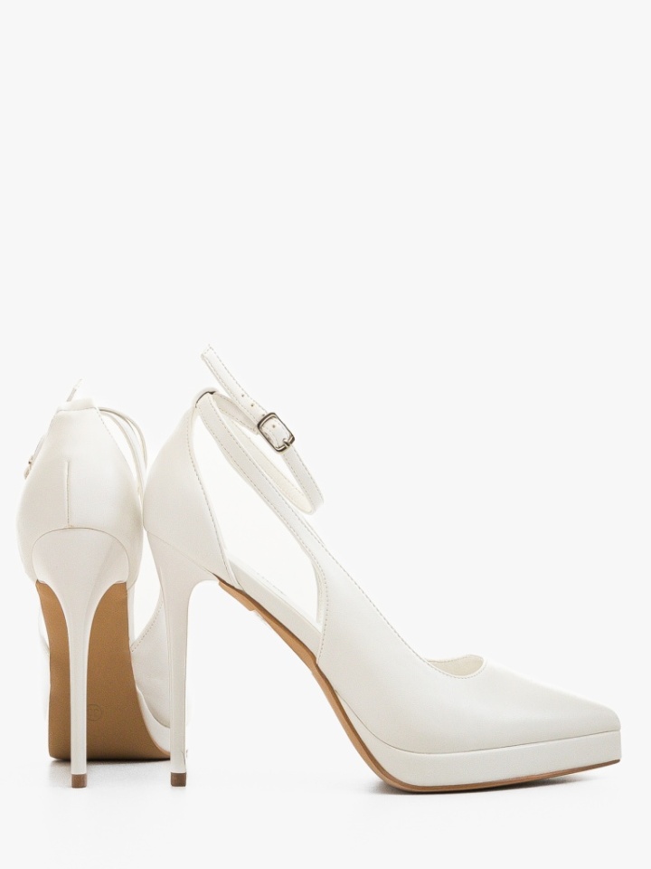 Scarpe da donna Bianche Mullen - Img 1