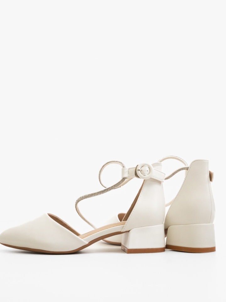 Scarpe da donna Bianche Naane - Img 2
