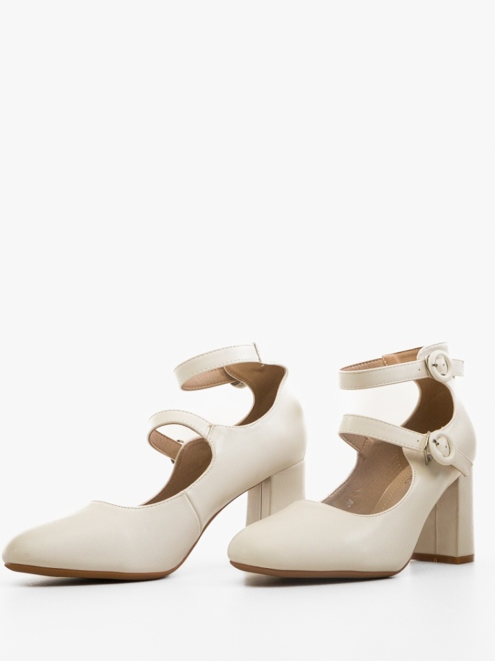 Scarpe da donna Bianche Rasthe - Img 3