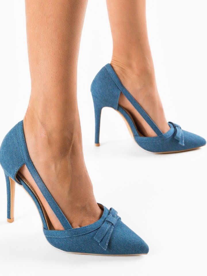 Scarpe da donna Blu Delshad - Img 2