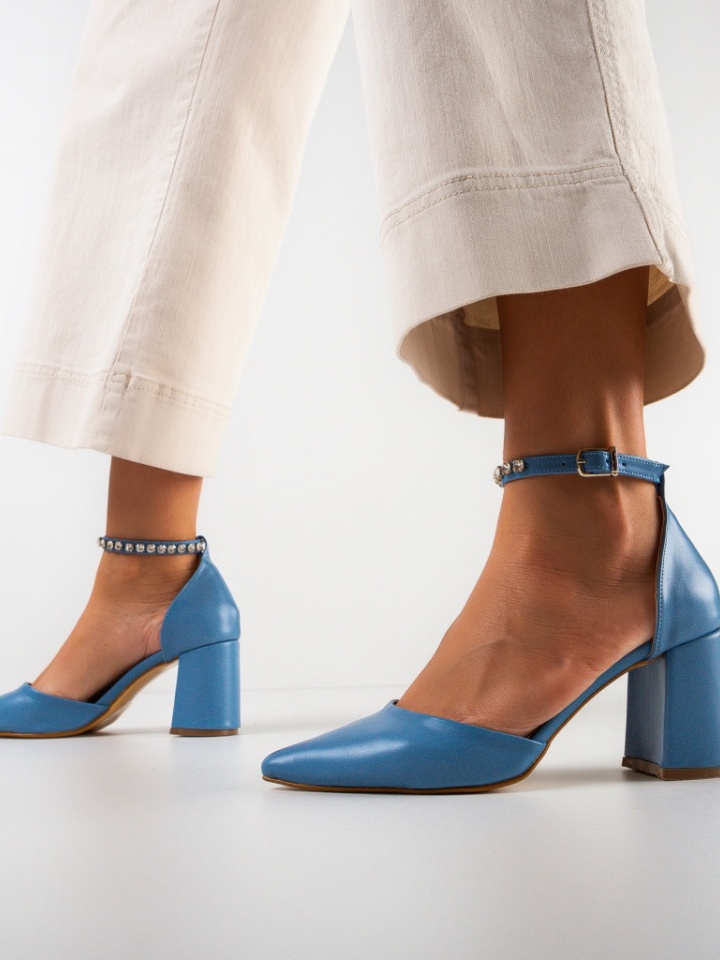 Scarpe da donna Blu navy Vingrete - Img 19