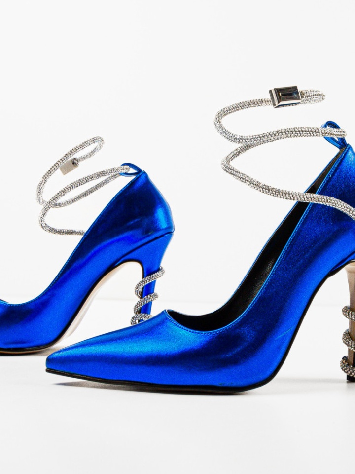 Scarpe da donna Blu Sneiki - Img 14