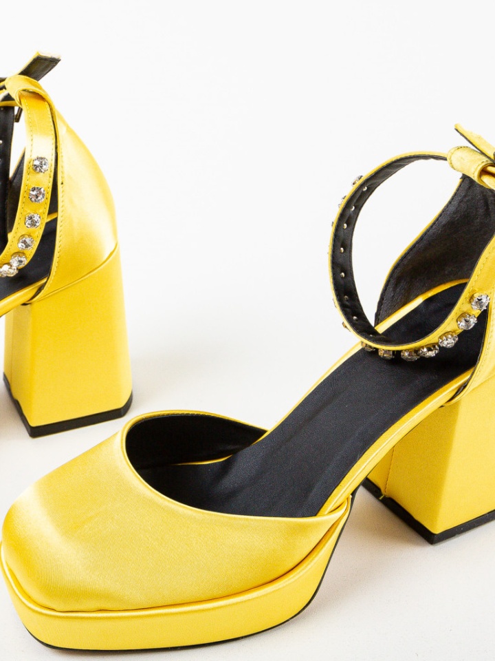 Scarpe da donna Gialle Flores - Img 3
